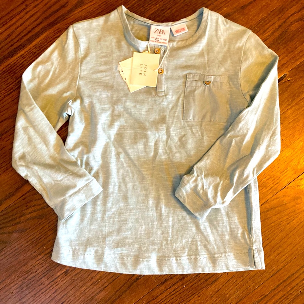 Zara Boys Long Sleeve Shirt
